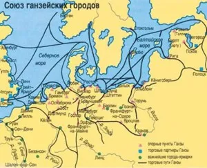 Ханзата, историята на Ханзата, градът на Ханзата, което означава,