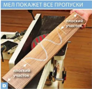 Ренде и дървообработваща машина без грешки