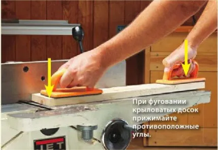 Ренде и дървообработваща машина без грешки