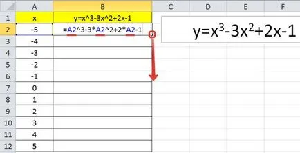 Графика на функцията в Excel как да се изгради мс Office Excel - работа с компютър инструкции и съвети -