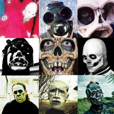 Група Slipknot албуми, песни, музикални клипове, текстове на песни, MP3, концерти, маски, всяка надежда е отишъл, маската