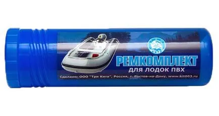 Как и какво да се придържаме лодка PVC