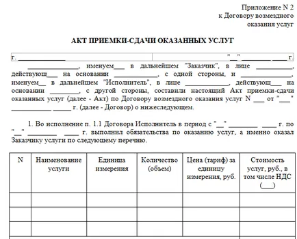 Как правилно да изготви отчет за извършената работа или извършени услуги