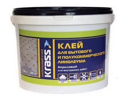 Какво лепило, за да залепите линолеума на пода, как да се залепи