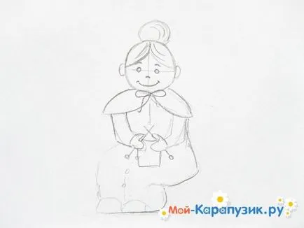 Как да се направи баба стадии молив