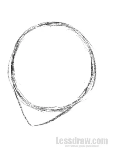 Как да се направи лицето на едно момиче с молив на етапи, lessdraw
