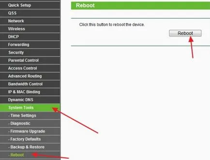Как да конфигурирате инструкция рутер TP-LINK в модификация пример wr841 ри