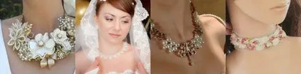 Как да изберем сватбена рокля бижута на основните принципи