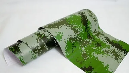 Как да нарисува на колата с ръцете си в камуфлажни