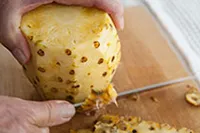 Как да се почисти от ананас картина почистване ананас инструкция