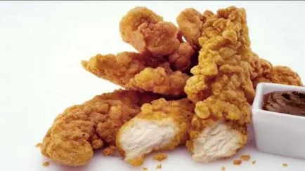 Как да се готви stripsy като в KFC рецепта и снимка