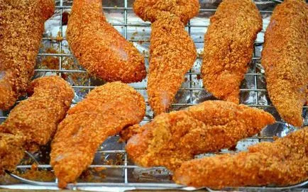 Как да се готви stripsy като в KFC рецепта и снимка
