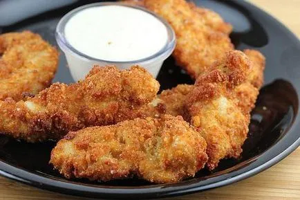 Как да се готви stripsy като в KFC рецепта и снимка