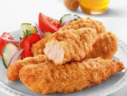 Как да се готви stripsy като в KFC рецепта и снимка
