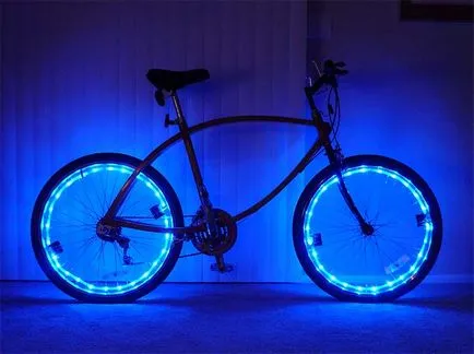 Как да си направим LED осветление велосипедно колело с ръцете си (правя) Как да си направим LED осветление велосипедно колело с ръце