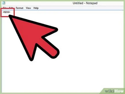 Как да се създаде проста уеб страница в Notepad