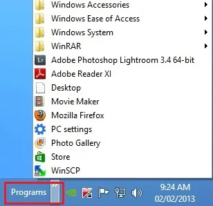 Как да се върне бутона за стартиране на Windows 8, без софтуер на трета страна - техно bigmir) нетната