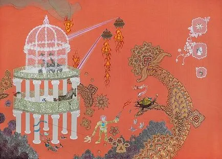 Как да бродира коприната върху коприна (китайски коприна бродерия) (бродерия) Как да бродира коприната върху коприна (китайски коприна бродерия)