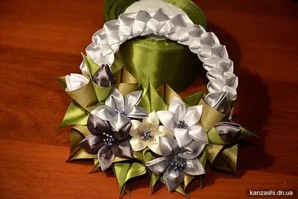 Kanzashi собствените си ръце как да се правят снимки, продукти и майсторски клас с видео уроци