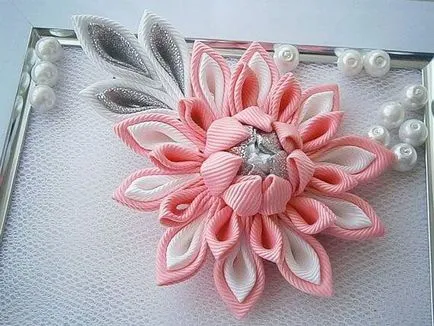 Kanzashi собствените си ръце как да се правят снимки, продукти и майсторски клас с видео уроци