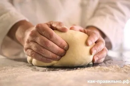 Как да се месят тесто