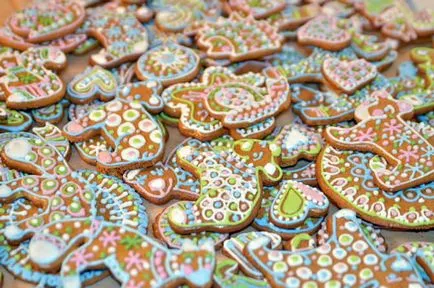 Roe - боядисани с джинджифил за Коледа и Нова година (боядисани) Roe - боядисани с джинджифил за Коледа и Нова година