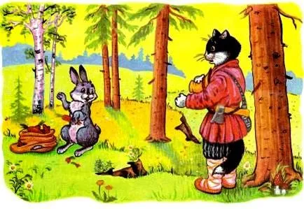 Котка, лисица и петел - приказки всички