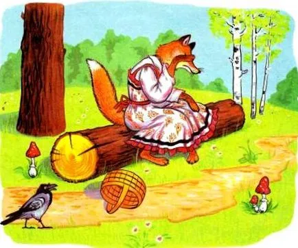 Котка, лисица и петел - приказки всички