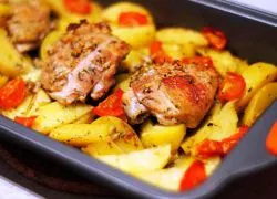 Пиле мариновано в кисело мляко