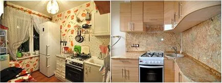 Реновирана кухня снимка кухня преди и след