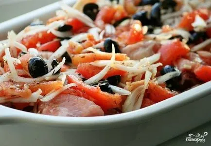 Пиле в провансалски - стъпка по стъпка рецепта със снимки на