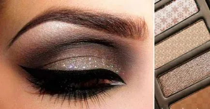 Грим Smokey Eyes за кафяви очи картина, инструкции стъпка по стъпка