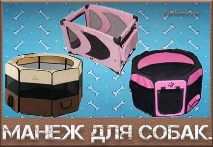 Playpen за кучета, форма, материали, грижа арена