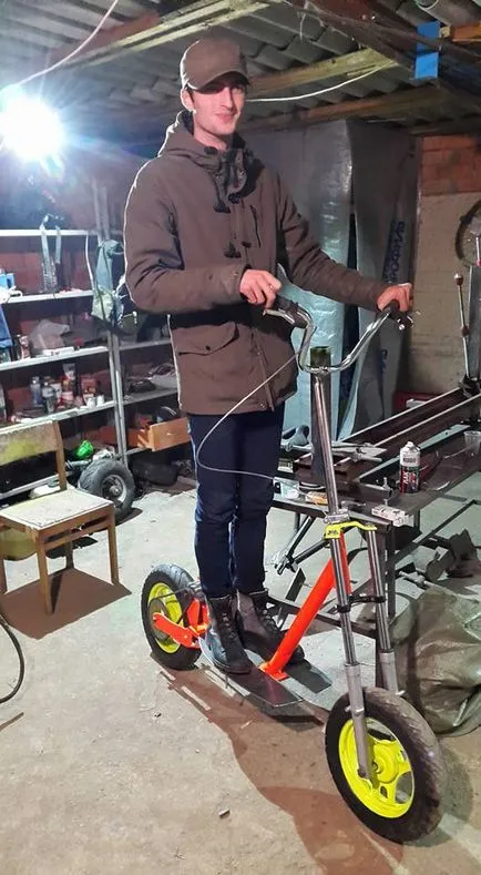 Моят motosamokat Вало