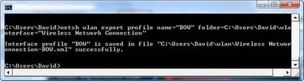 Конфигуриране на безжични връзки в Windows Server 2008 и Windows Vista от CLI използване Netsh WLAN