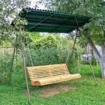Как да си направим един крайградски градинска люлка с вашите ръце описание на вида и указания за монтаж