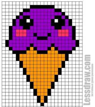 Как да нарисувате на клетката лесно, lessdraw (равенство) Как да нарисувате на клетката лесно, lessdraw