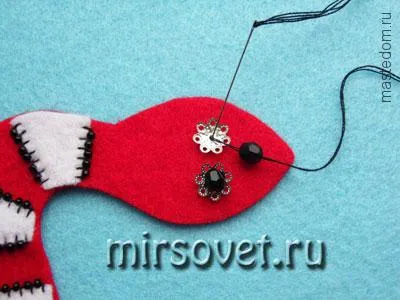 Коледна играчка змия с ръцете си майсторски клас - домашна работа (образец) Коледна играчка змия с ръцете си майсторски клас - домашна работа