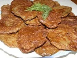Палачинки от пилешки дробчета