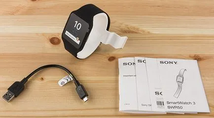 Преглед и подробно изследване за носене SmartWatch 3 от Sony за Android Wear с GPS и необичайна