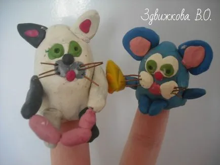Finger театър със собствените си ръце