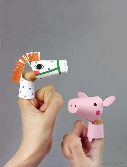 Finger театър от хартия