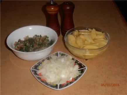 Пай с картофи, рецепти месо и зеле и готвене - Дамски социална мрежа