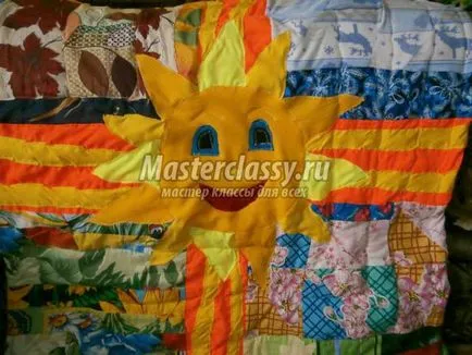 Пачуърк одеало с ръцете си