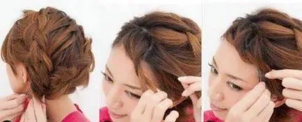 Weave плитки за къса коса 10 варианта със снимки