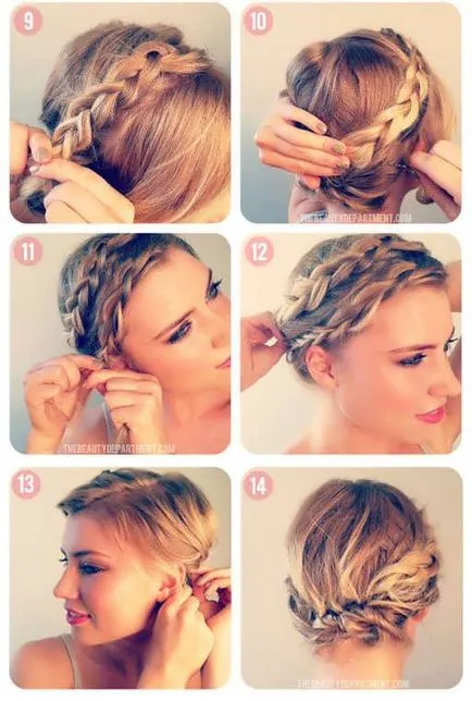 Weave плитки за къса коса 10 варианта със снимки