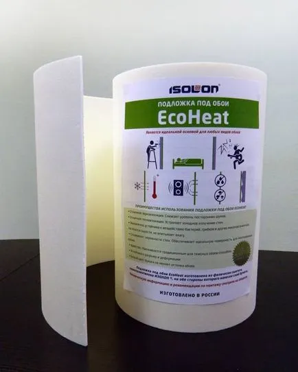 Подложката под шумоизолиращи стени тапети, ревюта, penolon EcoHeat изолация, майстори в