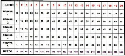 Програмата за обучение по баровете на тегло и терен