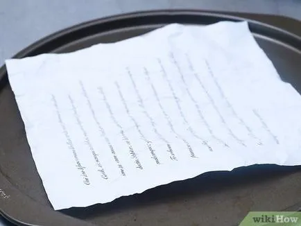 Как да си направим стара хартия, с чай