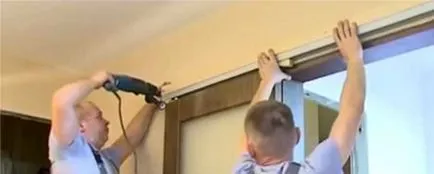 Плъзгащи се врати с ръцете си, монтаж, производство